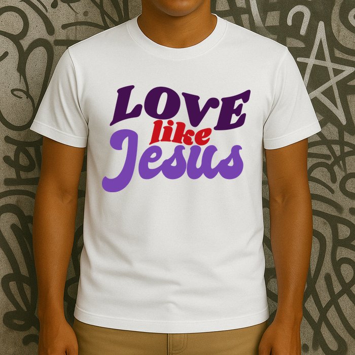 Love Like Jesus Retro T-Shirt