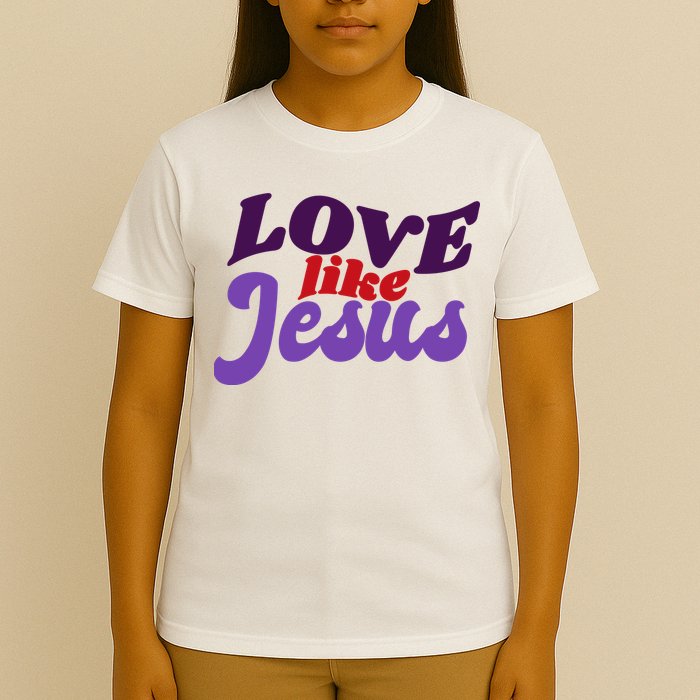 Love Like Jesus Retro T-Shirt