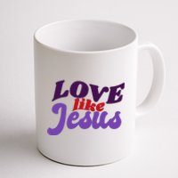 Love Like Jesus Retro Coffee Mug