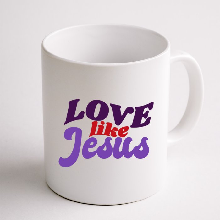 Love Like Jesus Retro Coffee Mug