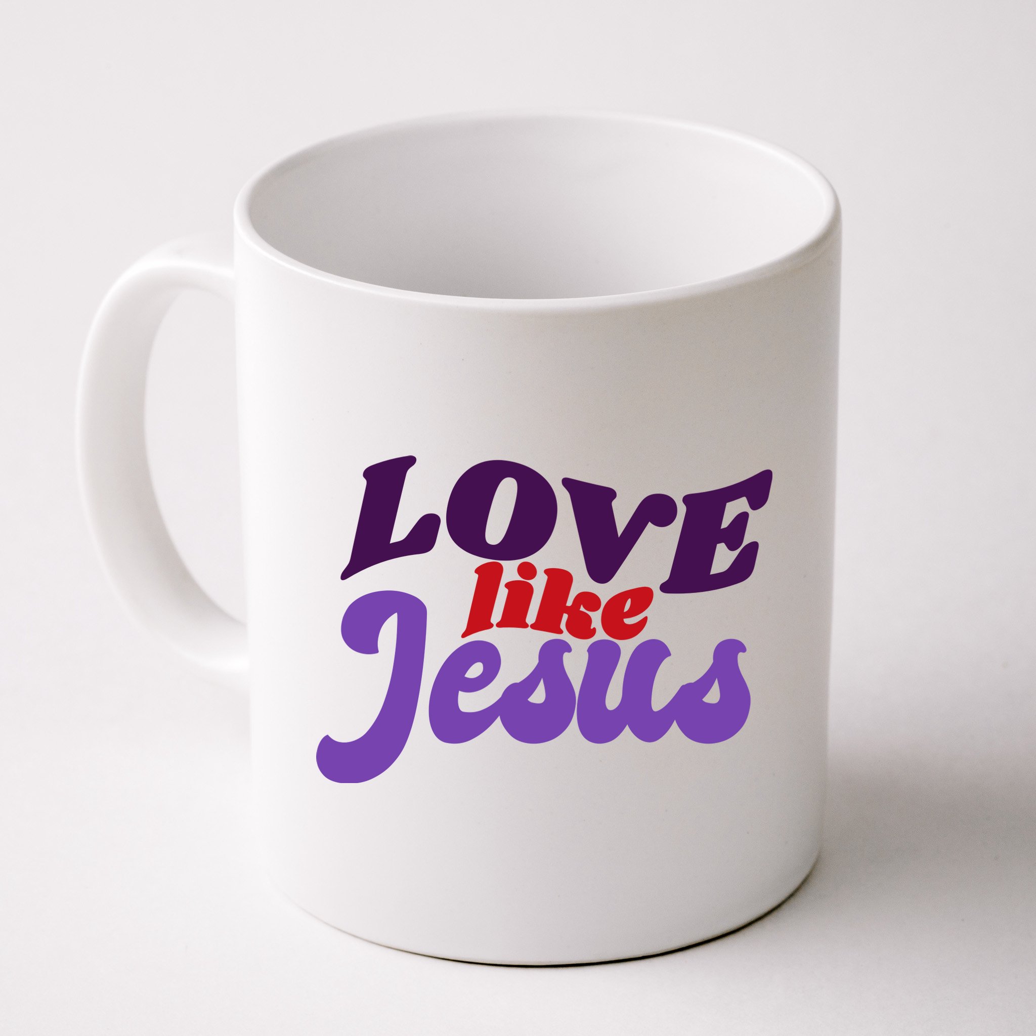 Love Like Jesus Retro Mug