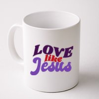 Love Like Jesus Retro Coffee Mug