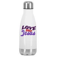 Love Like Jesus Retro Stainless Steel Insulated Water Bottle