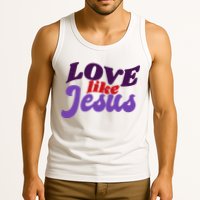Love Like Jesus Retro Tank Top