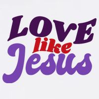 Love Like Jesus Retro Tank Top