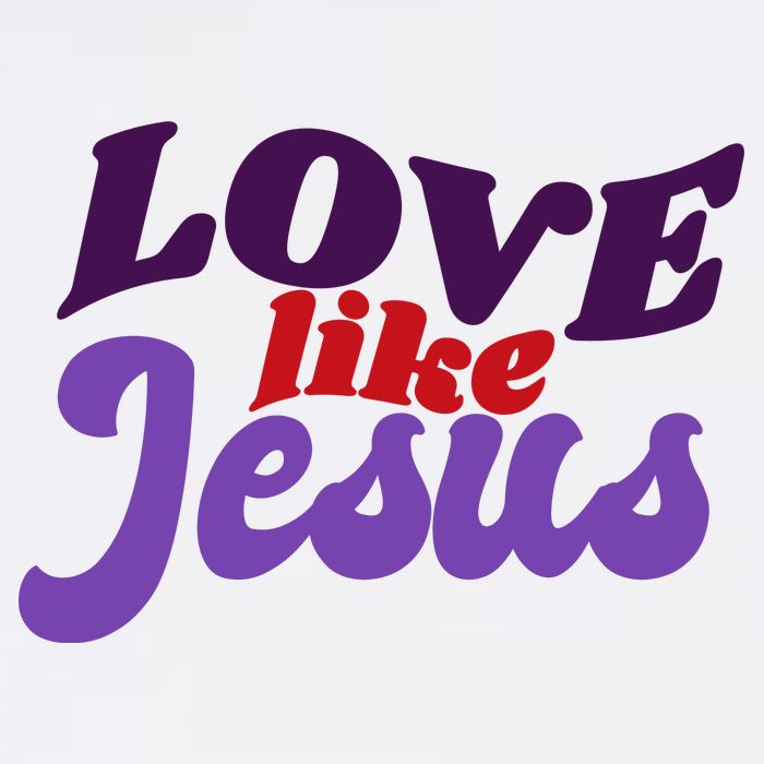 Love Like Jesus Retro Tank Top