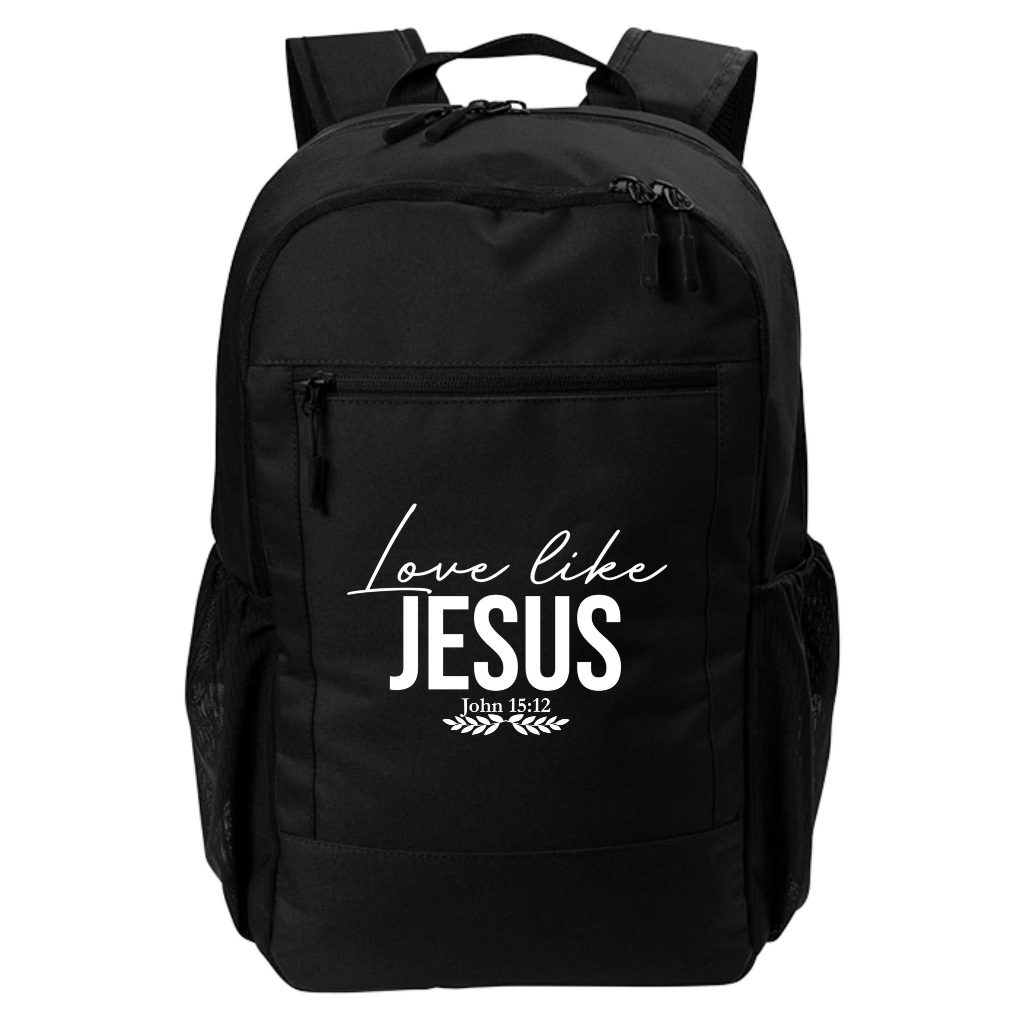 Love Like Jesus Dear Person Behind Me Christian Backpack