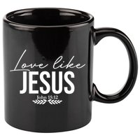 Love Like Jesus Dear Person Behind Me Christian 11oz C Handle Ceramic Mug