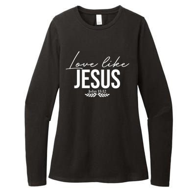 Love Like Jesus Dear Person Behind Me Christian Womens CVC Long Sleeve Shirt