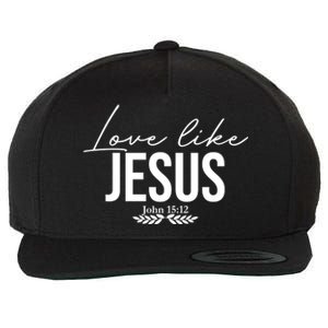 Love Like Jesus Dear Person Behind Me Christian Wool Snapback Cap