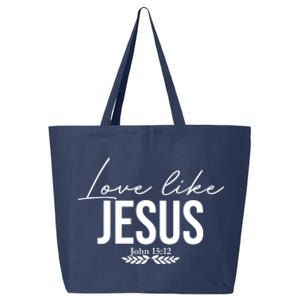 Love Like Jesus Dear Person Behind Me Christian 25L Jumbo Tote