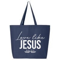 Love Like Jesus Dear Person Behind Me Christian 25L Jumbo Tote