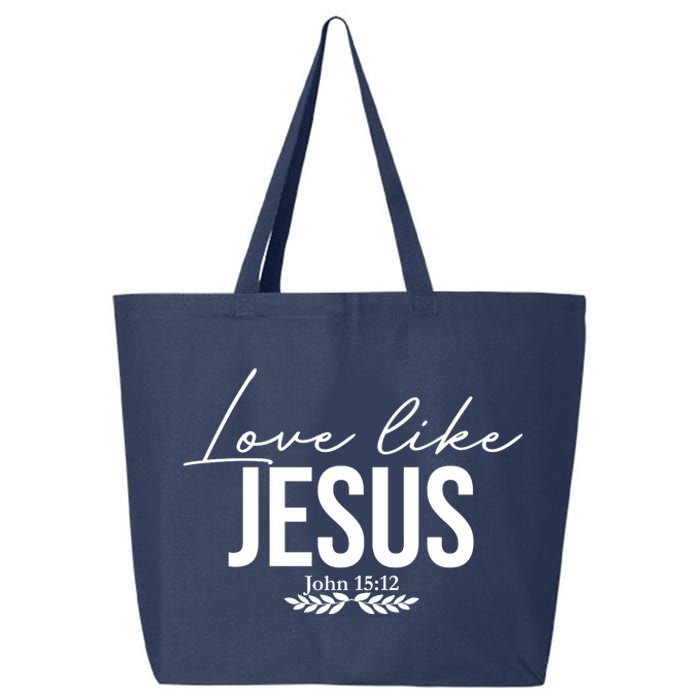 Love Like Jesus Dear Person Behind Me Christian 25L Jumbo Tote