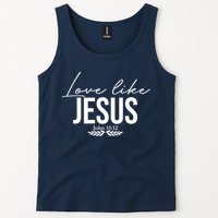 Love Like Jesus Dear Person Behind Me Christian Tank Top