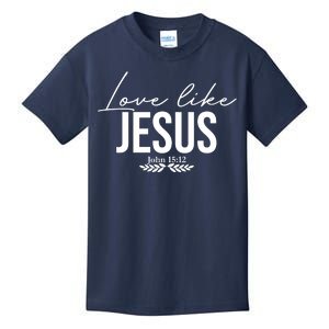 Love Like Jesus Dear Person Behind Me Christian Kids T-Shirt