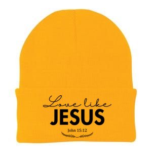 Love Like Jesus John 15:12 Christianity Knit Cap Winter Beanie