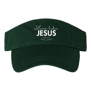 Love Like Jesus John 15:12 Christianity Valucap Bio-Washed Visor