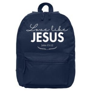 Love Like Jesus John 15:12 Christianity 16 in Basic Backpack