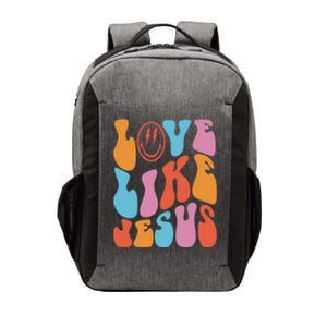 Love Like Jesus Smile Face Aesthetic Trendy Clothing Vector Backpack