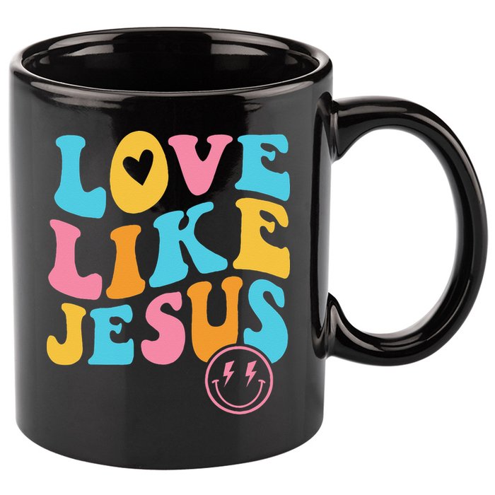 Love Like Jesus 11oz C Handle Ceramic Mug
