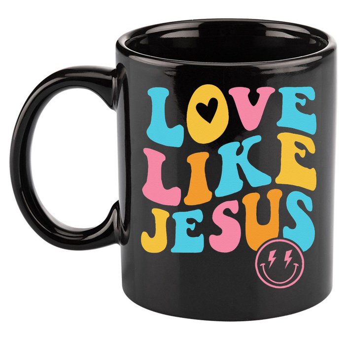 Love Like Jesus 11oz C Handle Ceramic Mug
