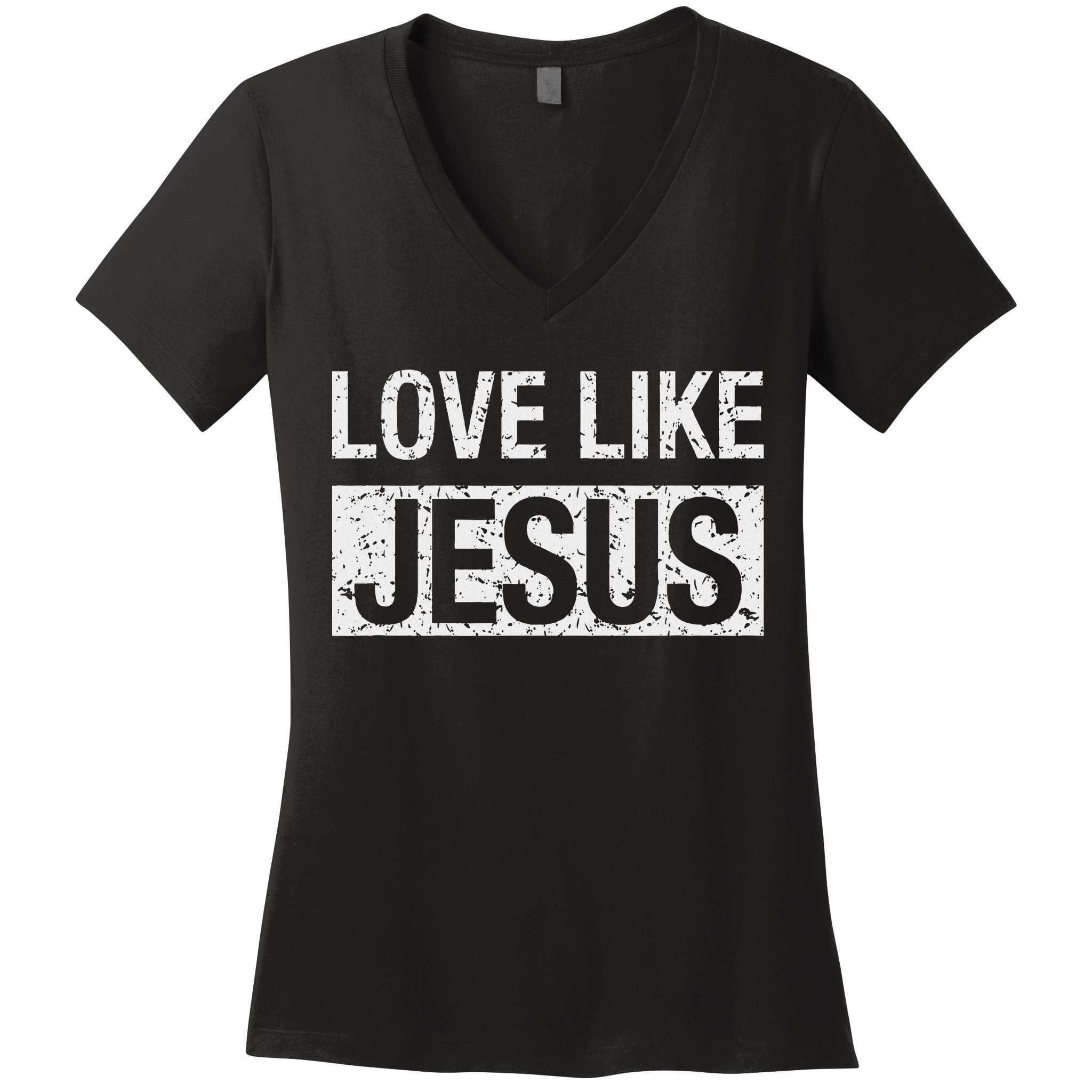 Love Like Jesus Women's V-Neck T-Shirt