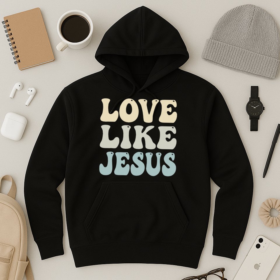 Love Like Jesus Trendy Hoodie