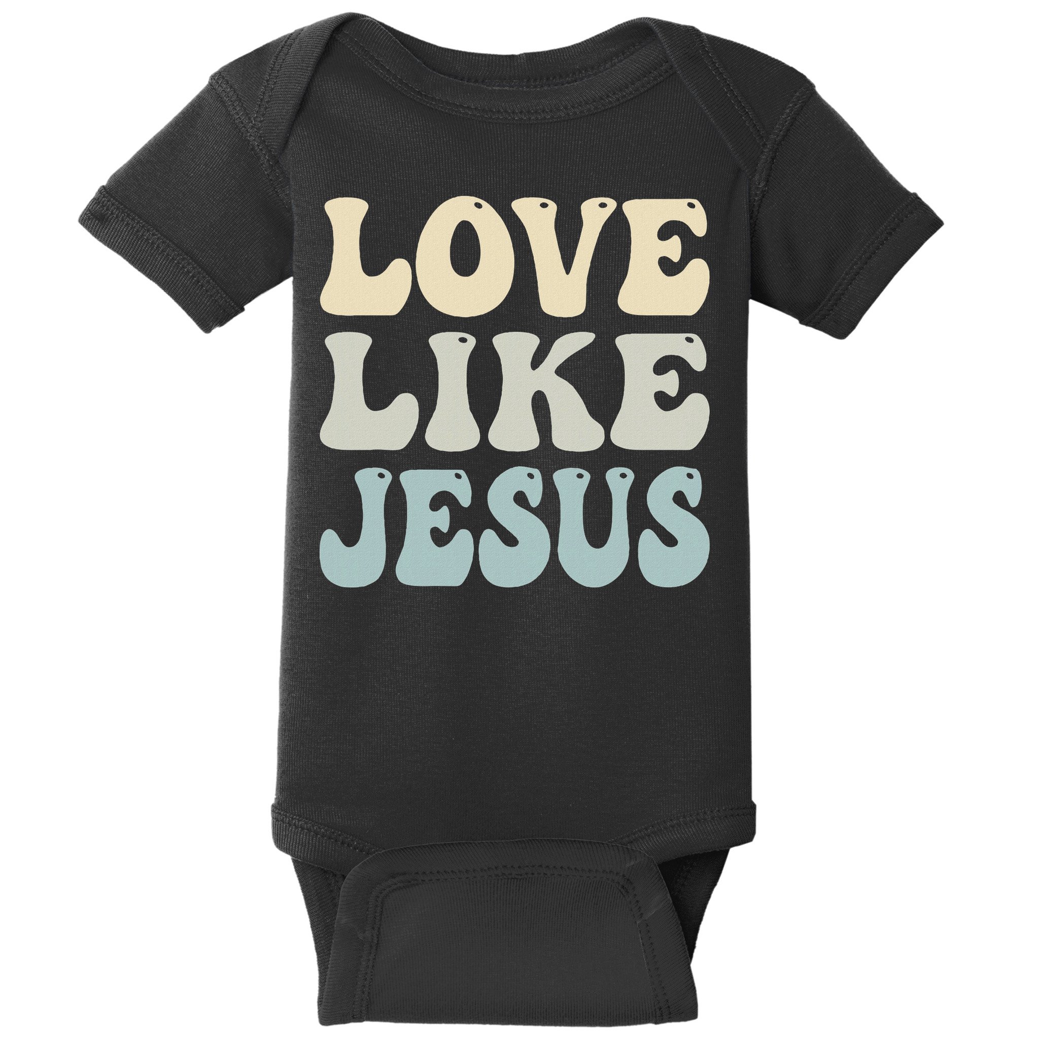 Love Like Jesus Trendy Baby Bodysuit