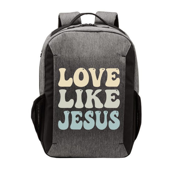 Love Like Jesus Trendy Vector Backpack