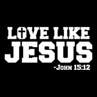 Love Like Jesus John 15 12 Bible Verse Love One Another Christian Catholic Womens Tank Top