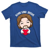 Love Like Jesus Valentines Day Christ Heart Christian Cute Gift T-Shirt