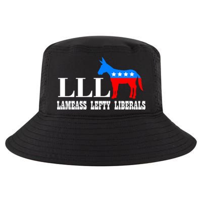 LLL - Lameass Lefty Liberals Anti Liberal Cool Comfort Performance Bucket Hat