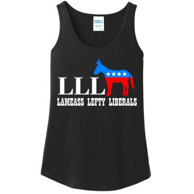 LLL - Lameass Lefty Liberals Anti Liberal Ladies Essential Tank