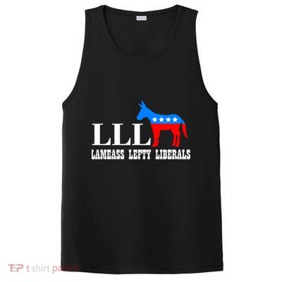 LLL - Lameass Lefty Liberals Anti Liberal PosiCharge Competitor Tank