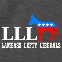 LLL - Lameass Lefty Liberals Anti Liberal Vector Backpack
