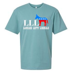 LLL - Lameass Lefty Liberals Anti Liberal Sueded Cloud Jersey T-Shirt