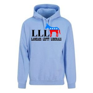 LLL - Lameass Lefty Liberals Anti Liberal Unisex Surf Hoodie