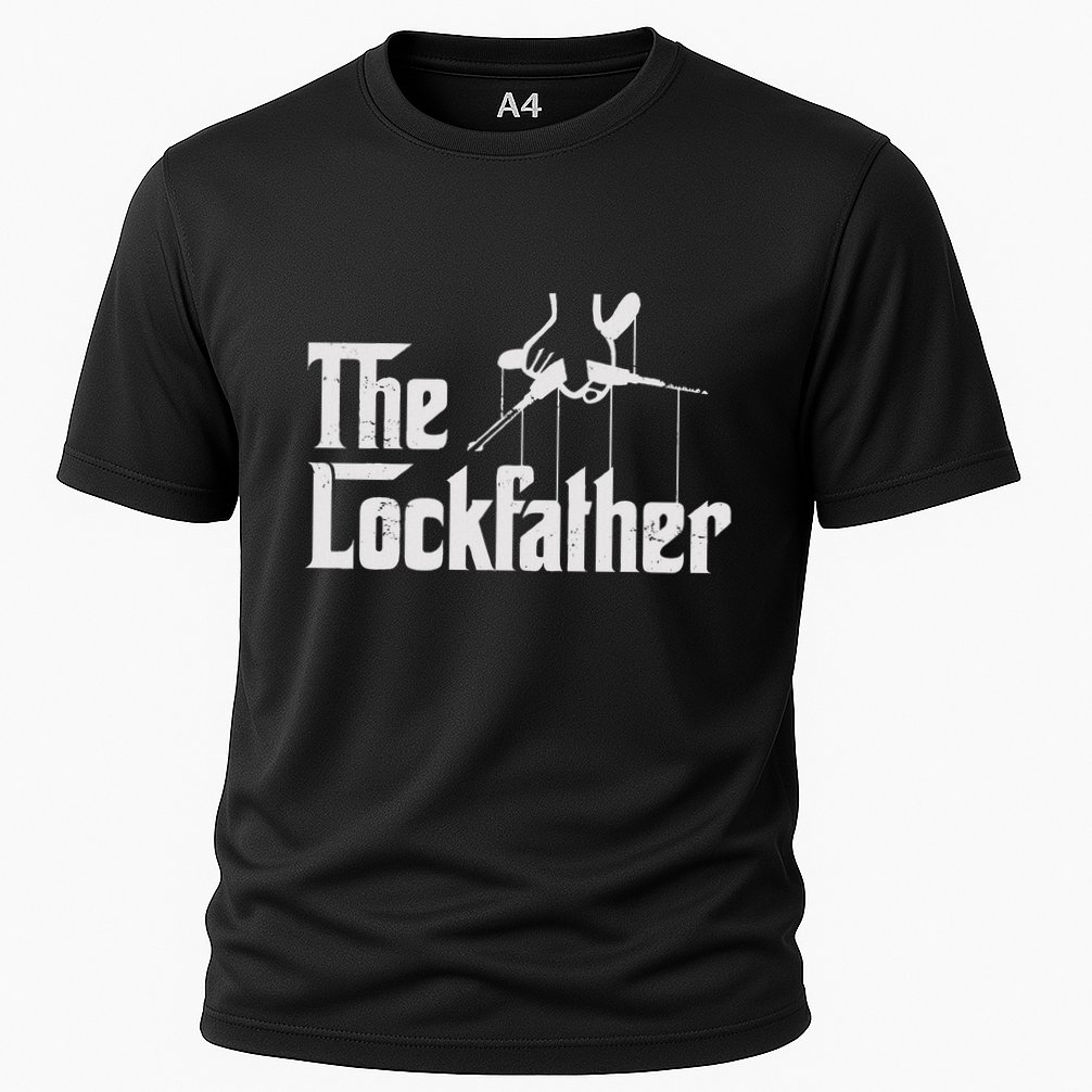 Locksmith Lockfather Cooling Performance Crew T-Shirt