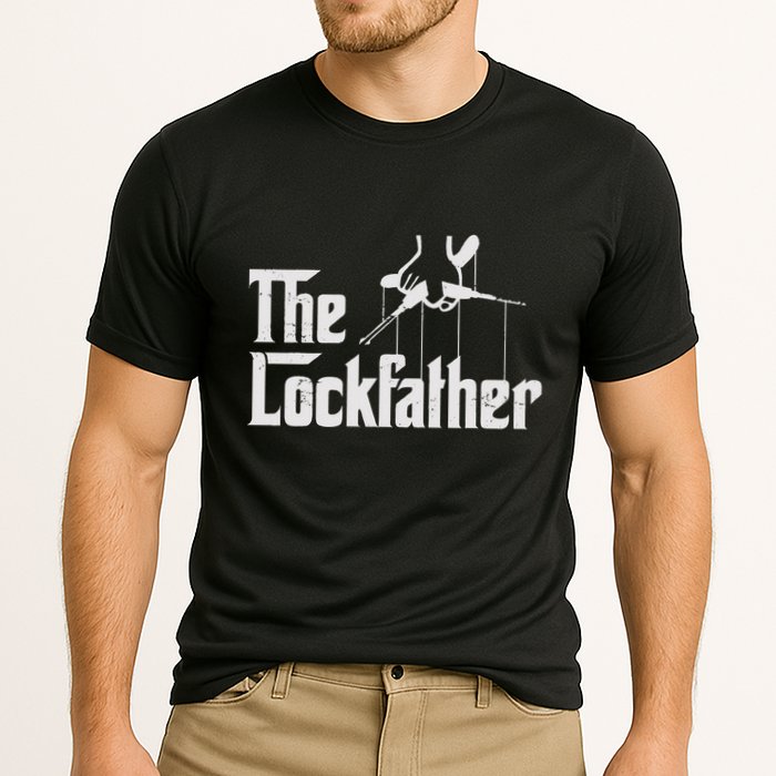 Locksmith Lockfather Cooling Performance Crew T-Shirt