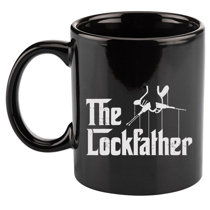 Locksmith Lockfather 11oz C Handle Ceramic Mug