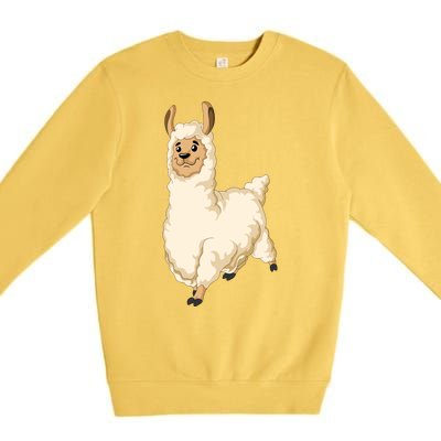 Llama Premium Crewneck Sweatshirt