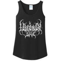 Live Life Laugh Love Death Metal Style Ladies Essential Tank