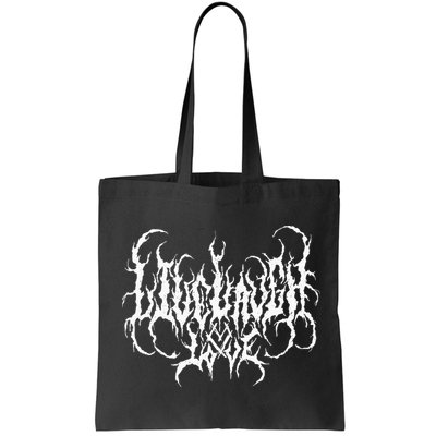 Live Life Laugh Love Death Metal Style Bag