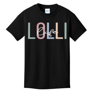 Lolli Life Lolli Grandma Boho Lolli gift for Grandmother Kids T-Shirt