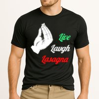 Live Laugh Lasagna Lover Funny Cooling Performance Crew T-Shirt