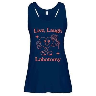 Live Laugh Lobotomy Ladies Essential Flowy Tank