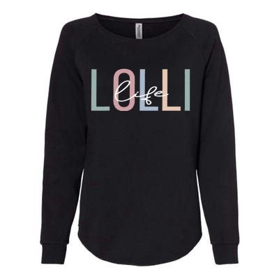 Lolli Life Lolli Grandma Boho Lolli Grandmother Womens California Wash Sweatshirt