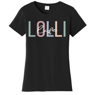 Lolli Life Lolli Grandma Boho Lolli Grandmother Women's T-Shirt