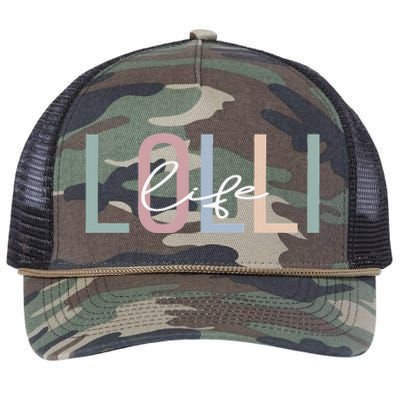 Lolli Life Lolli Grandma Boho Lolli Grandmother Retro Rope Trucker Hat Cap