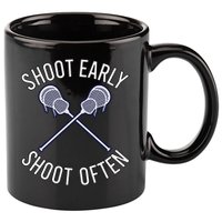 Lax Lacrosse Long Sleeve 11oz C Handle Ceramic Mug